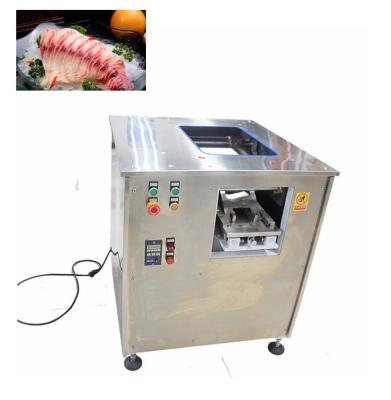 China Electric Salmon Fish Scaler Small Fish Restaurant Slicer Filleting Cutting Machine for sale