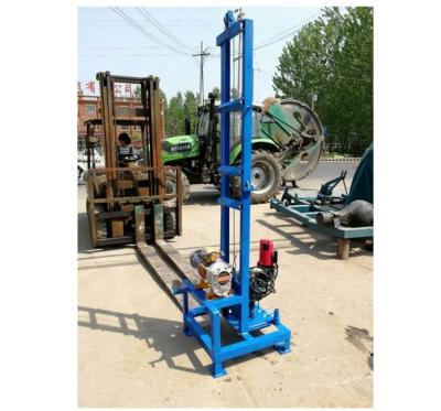 China Easy operation electric motor water well drilling rig/small fold water well drilling rig for sale