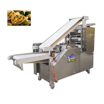 China High Quality Bakery Pita Bread Roti Making Tortilla Dough Press Machine Gas Tortilla Oven for sale