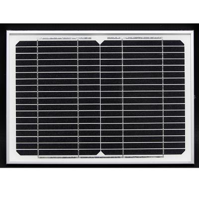 China 10W Anodized Monocrystalline Solar Module System Aluminum Alloy Solar Panel Silicon Solar Panel For Home 240*350*17mm for sale