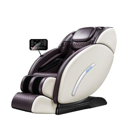 China New Kneading Massage Chair Performance Brown Full Body Electric Massage Chair for sale