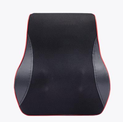 China Relax Electric Car Massage Cushion Lumbar Support Back Seat Support Waist Lumbar Cushion for sale