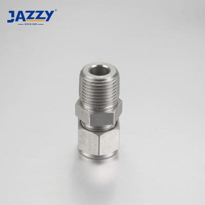 China For Water Stainless Steel ASTM A182 F316L Female Connector Instrumentation Tube Fitting for sale