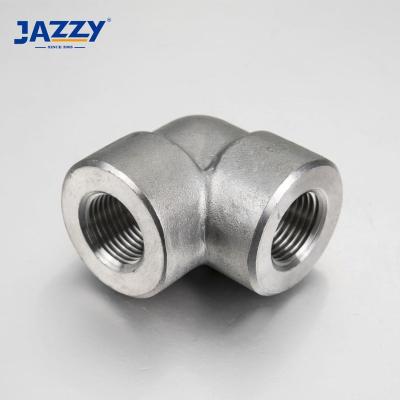 China For Water 90 Degree Elbow 3000/6000/9000 lb COLOR Forged Stainless Steel bsp NPT Socket Weld Fitting for sale