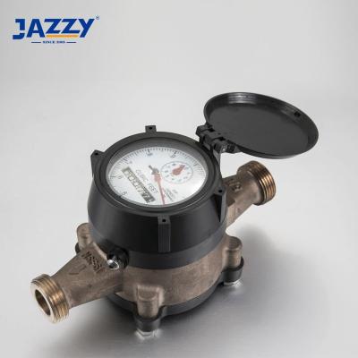 China For Drinking Water and Irrigation Water High Accuracy Multi Body Brass Multi Spray Gallon AWWA Waterproof Standard Water Meter for sale