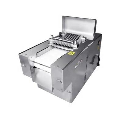 China Fresh Frozen Snack Bar Food Machinery Meat Chicken Fish Meat Cube Cutting Machine for sale