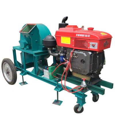 China Sawdust Mill Wood Powder Crusher Machine 2mm Diesel Engine Sawdust Making Machine for sale