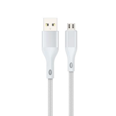 China High Speed ​​Custom Mobile Phone 1M Flexible Portable Fast Charger OEM Android Transmission Nylon Micro USB Cable for sale