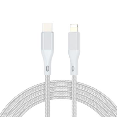 China High Speed ​​Data Charging OEM 1M 8Pin Nylon Braided 3.3ft Type C to 20W PD Fast Charging Data Cable for iphone 12 for sale