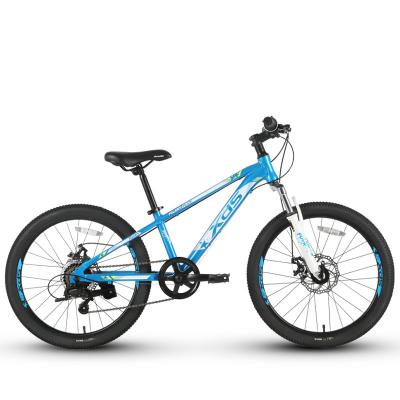 China Aluminum alloy 24 inch kids mountain bikes for youth with aluminum alloy frame suspension fork city bicycle for sale