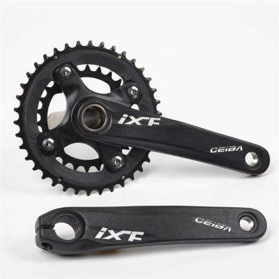 China Hot New Products Mountain Bikes Steel Material Chainrings Nylon Bicycle Crankset With Bottom Bracket for sale