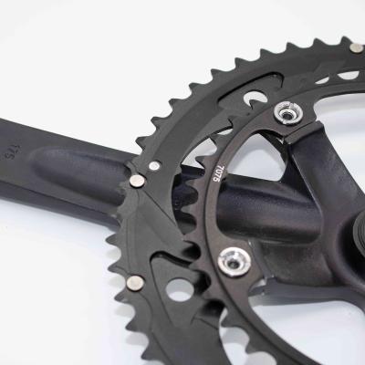 China AL-7075 CNC Road Bike/Bicycle 110 BCD Aluminum Alloy Cavity Bicycle Parts 34/50t 170mm Road Bike Crankset with bb for sale