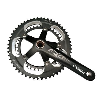 China Road Bikes Road Bike/Bicycle Crankset With New Lightweight bb Sets 110BCD 34/50t 170mm Road Bike Crankset With Bottom Bracket for sale