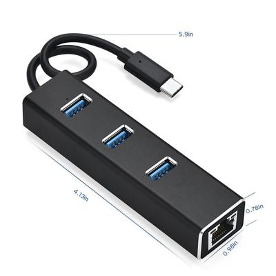 China Mobile Devices .desk Computer USB-C PD 4K Charging Multiport Dock Station Type-C 4 in 1 Hub for sale