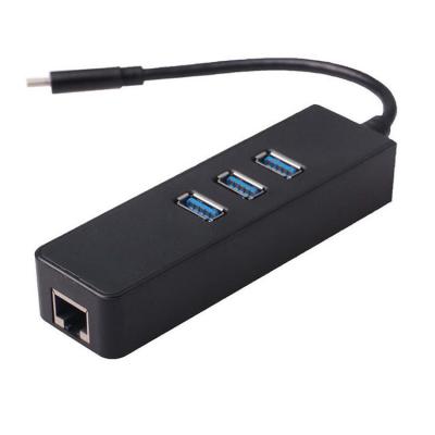 China Multimedia Type C Hub 4-in-1 USB C Hub PD Power Supply Type C USB3.0 Port With Dual 4K HD for sale