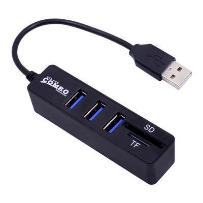 China Mobile Devices .desk Computer Mini Card Revealed And USB 2.0 Multi Hub 5 In 1 USB Splitter USB HUB for sale