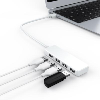 China Mobile Devices 4 .desk Computer in 1 Transmit Load High Speed ​​Docking 4 Ports USB HUB for sale