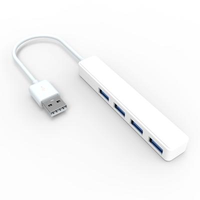 China Mobile Devices .desk Computer 4 Port USB Hub Portable Adapter Expansion USB Hub Splitter for sale