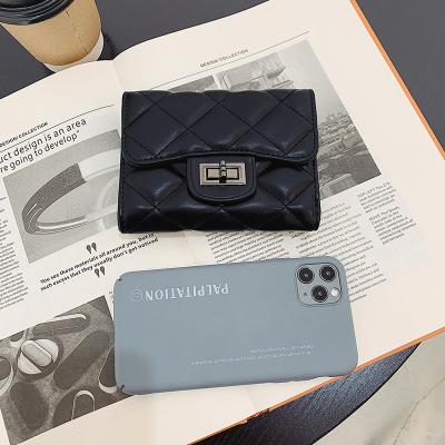 China New Style Waterproof PU Leather Phone Card Men Wallet Double Sided Woman Purse Sublimation Masks Wallet For Fashionable Women for sale