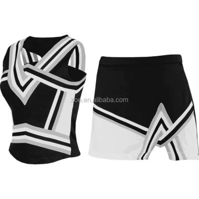 China 20/21 Season Performance Double Knit Polyester Cheer Skirt Parctice Uniform School Uniform Any Size Or Customer Require for sale