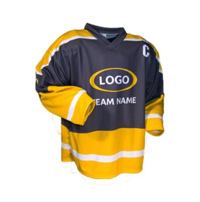 China Comfy Erase Quick Dry Warm Uniform And None Wholesale Ice Hockey Uniform Custom Design Ice Hockey Sublimation Printed Tank Top for sale