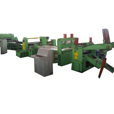 China food & Beverage Plant 4mmx1250mm HR Metal Or CR Automatic Steel Coil Slitting Machine for sale