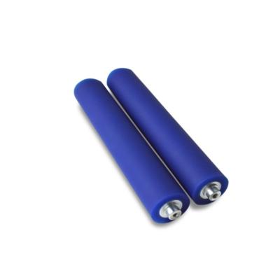 China PU Conveyor Roller Factory Wholesale Industry Conveyor Roller Polyurethane Rubber Roller for sale