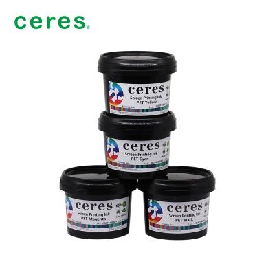 China Ceres Screen Printing Ink For Pet And Paper UV Dry Method for sale