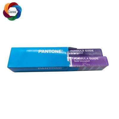 China GP1601A Pantone Formula Guide Coated Uncoated 2196 Colors 2 Pcs Set for sale