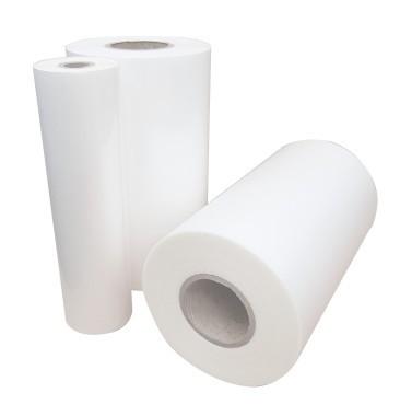 China 18 Mic Soft Touch Bopp Film Laminating Jumbo Roll Matt Gloss Packaging Box for sale