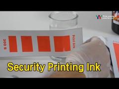 Invisible Security Printing Ink Temperature Sensitive Solvent Based Thermochromic