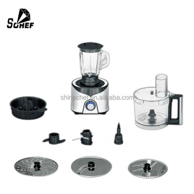 China Easy Operation Kitchen Chopper Stainless Steel Food Processors Electric Vegetable Mixer Combined for sale