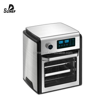 China Household 20L Commercial Electric Temperature Control Stainless Steel Steam/Air Fryer Oven With Led Digital Screen for sale