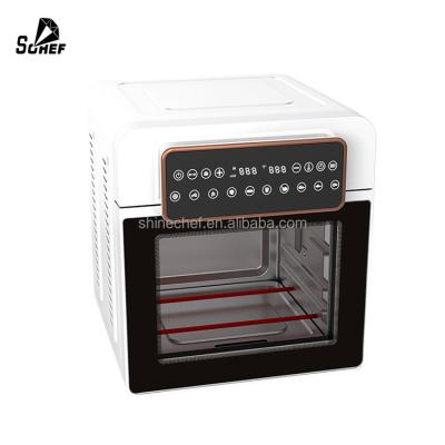 China Commercial 7 In 1 Function Toastor Oven 14L Digital Electric Air Fryer Oven Cooker With Heating Fan for sale