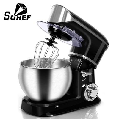 China Planetary Design Electric Flour Bread Food Mixer Egg Cake Dough Mixer Home Appliances Food Processor Kitchen Stand Mixer Machine Tilt Head for sale