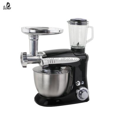 China Beater Ejector Button 5 in 1 Kitchen Aid Multifunctional Appliances Kitchen Stand Mixer with Blender and Fruit Chopper for sale