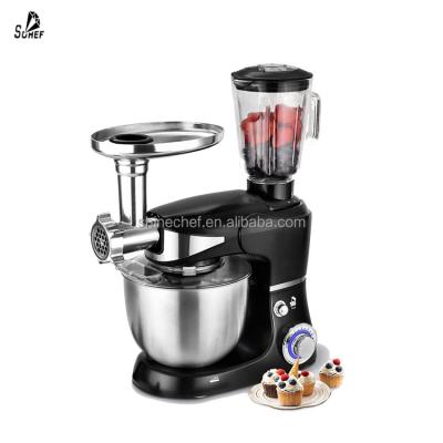 China The High Quality Vertical Blender Design 4 Head Tilt In 1 Automatic Chopper Blender Food Mixer Factory for sale