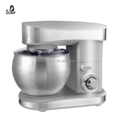 China Classic Design Food Processor 1200W Stand Mixer Tilt Head Silver 6 Liter Peak Dough Mixer Price In Kenya for sale