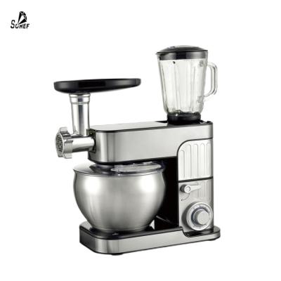 China Commercial Blenders Dubai Stainless Steel Design Dough Bread Food Mixer Cake Stand Home Use Mixer Tilt Head for sale