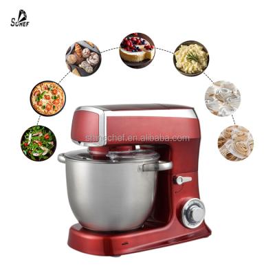 China Hot Selling Design Kitchen 8L Batidora Pasteles Pasteles Food Cake Mixer Machine Retro Stand Hand Tilt Head Mixer for sale