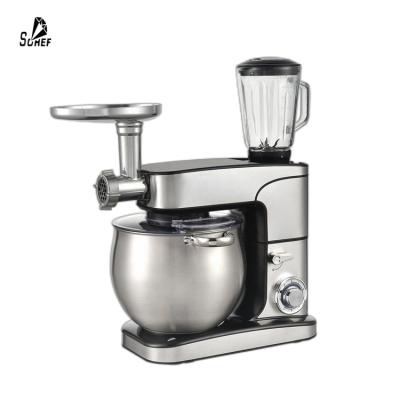 China Large Size Stand Mixer Design 2000W 10L 12L Kitchen Food Processor Food Processor Machine Tilt Head With Blender Chopper for sale