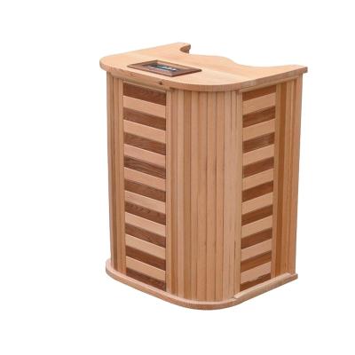 China Computer Control Panel Good Quality Energy Pedicure Barrel Golographic Far Infrared Health Sauna Barrel for sale