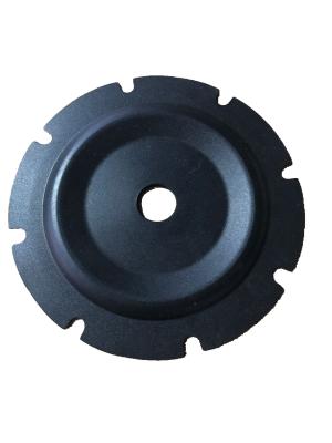 China Black NBR NR Rubber Fabric Diaphragm HF54-7 Type for sale