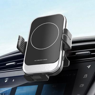 China Electric Car Hot Sales Air Vent Dash Phone Auto Mount 15w Qi 3 in 1 Best Wireless Charger Mount Car Gift for Driver for sale