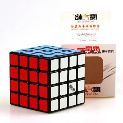 China Toy QiYi Thunderclap V4 speed cube MoFangGe speed puzzle 4x4 magic professional educational toys for sale