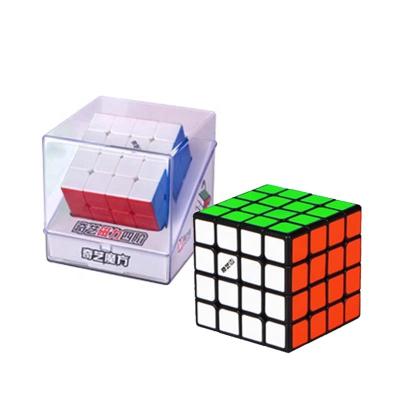 China Professional Stickerless Toy Qiyi Competitionl Educational Toys in MS Series Magnetic 4x4x4 Speed ​​Cube Educational Magic Magnetic Cube Puzzle for sale