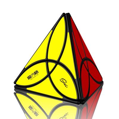 China Toy QiYi MoFangGe Magic Cube 3 Leaf Tetrahedron In Clover Educational Pyramid Irregularly Ship To Puzzle Educational Toys For Kids Gifts for sale