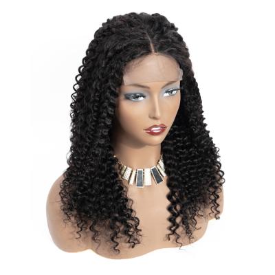 China Wholesale High Quality Virgin Curly Hair Wigs Curly 4*4 Lace Closure Wig For Black Women With Baby Hair for sale