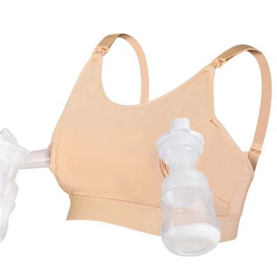 China Amazon Antibacterial Top Selling Brand High Quality Mom Care And Pumping Adjustable Bra for sale