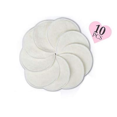 China Hot Selling Amazon ABSORBENT Nipple Nipple Pads Soft Use Bamboo Breast Pads For Women for sale